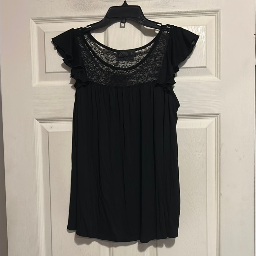 Doublju Top Size Small Black